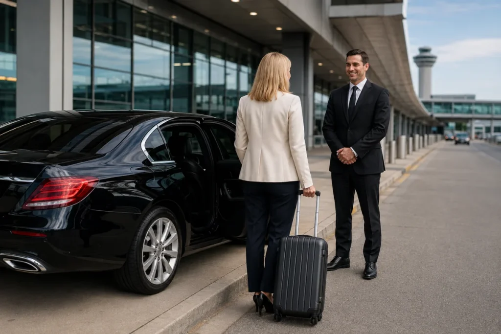 What types of vehicles and amenities should a top Boston chauffeur service offer?